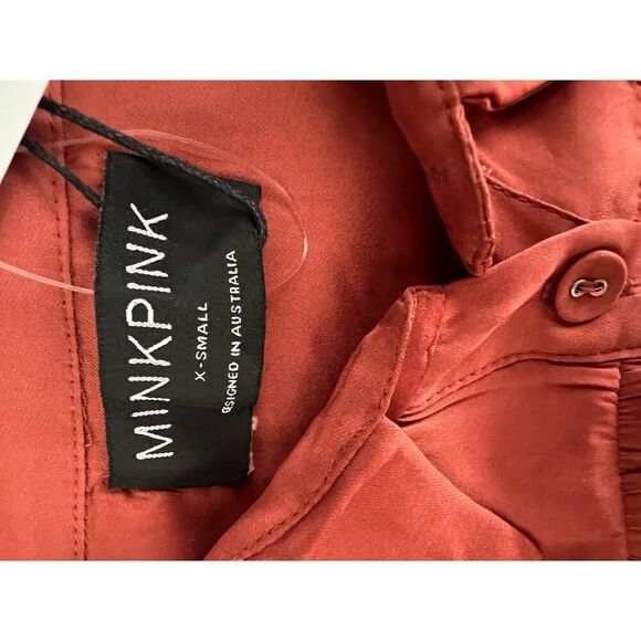 NWT Mink Pink Hannah Tiered Mini Dress Size XS MSRP $149 - Picture 11 of 11